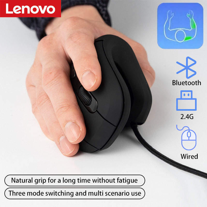 Pc Gaming Lenovo - Lenovo Vertical Silent Wireless Ergonomic Three