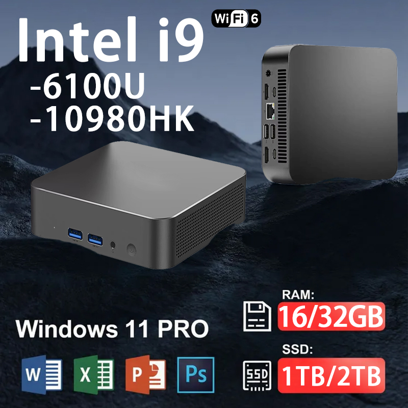 Pc Gaming Lounge - Mini PC Windows 11 Intel Core