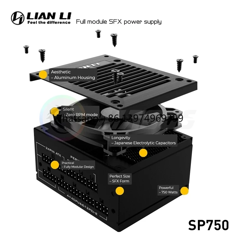 Pc Gaming Lian Li - LIAN LI PSU 750w SFX Power