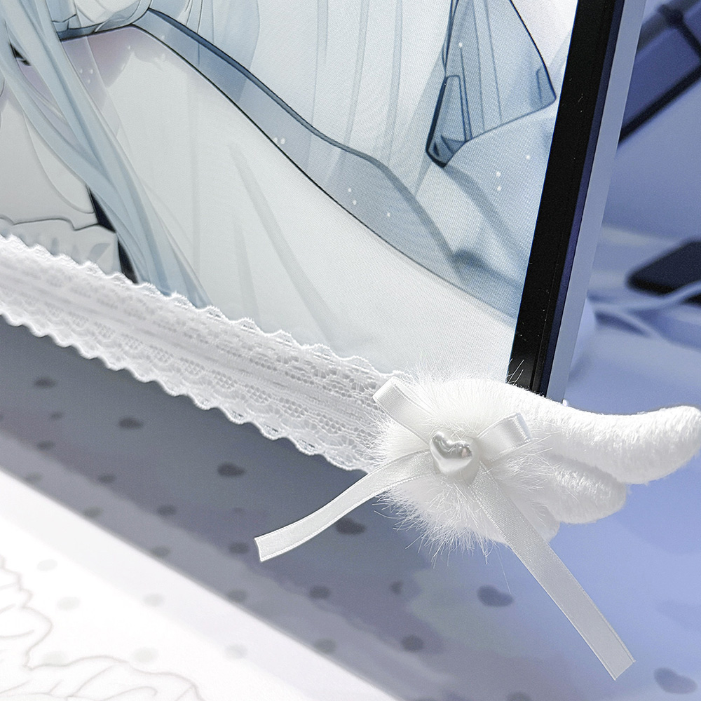 New Screen Decor White Lace Mo - Pc Gaming Setup ulasan dan harga