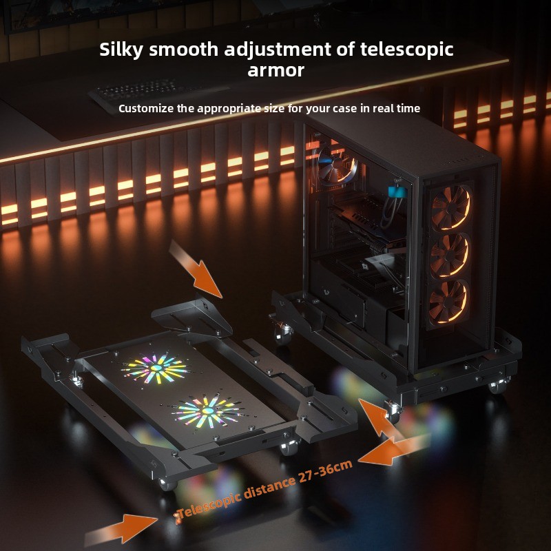 Adjustable PC Case Stand Holde - Pc Gaming Setup ulasan dan harga