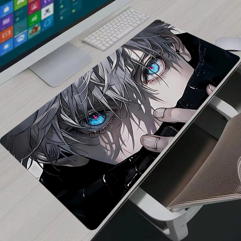 Mouse Pad Cool Anime Jujutsu K - Pc Gaming Keyboard And Mouse ulasan dan harga