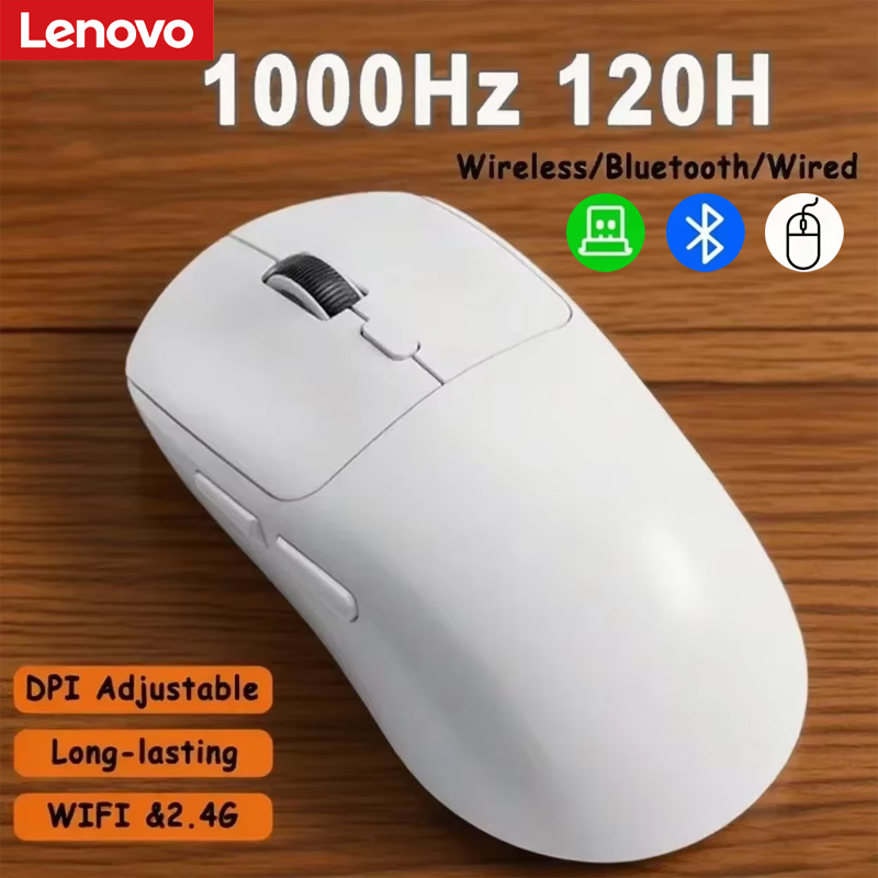 Lenovo Wireless Three-Mode Mou - Pc Gaming Lenovo ulasan dan harga