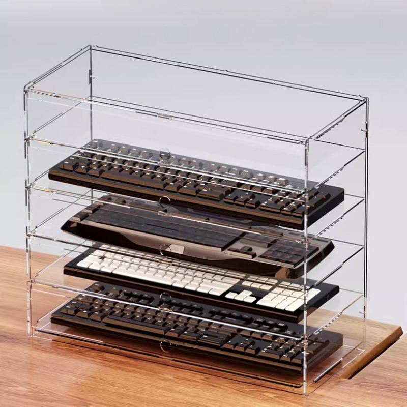 Premium Clear Acrylic Dustproo - Pc Gaming Setup ulasan dan harga