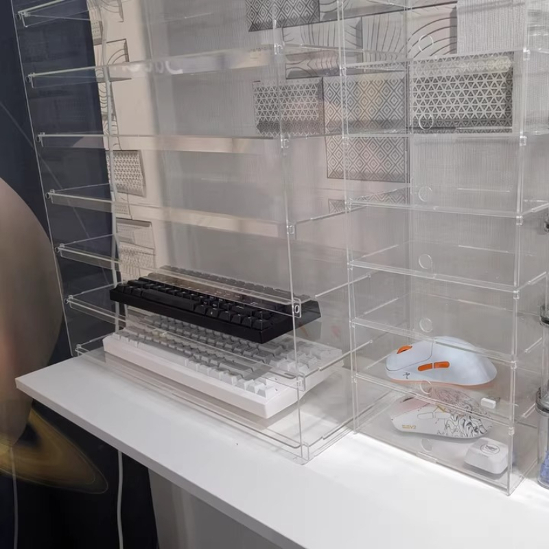 Premium Clear Acrylic Dustproo - Pc Gaming Setup ulasan dan harga
