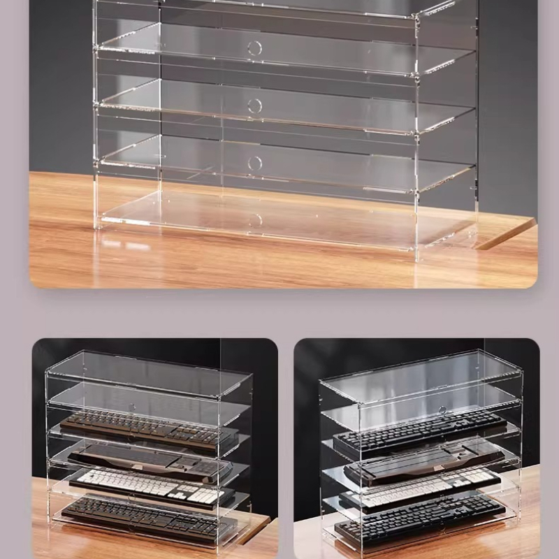 Premium Clear Acrylic Dustproo - Pc Gaming Setup ulasan dan harga
