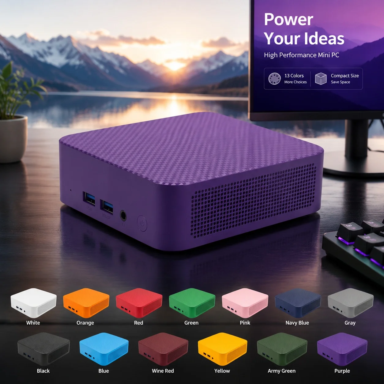 Intel N150 Mini Desktop Pc Gam - Pc Gaming Center ulasan dan harga