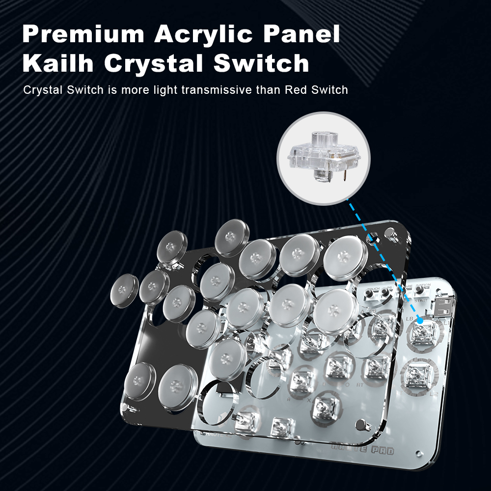 Haute42 Arcade Joystick Hitbox - Joystick Pc Gaming ulasan dan harga