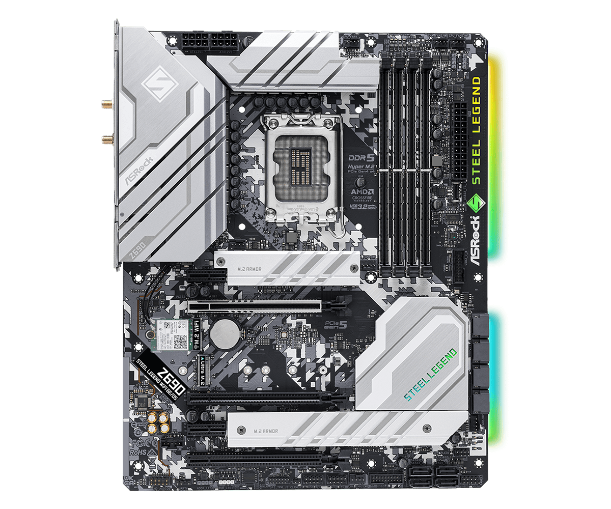 Z690 LGA1700 Motherboard ASROC - Pc Gaming I7 ulasan dan harga