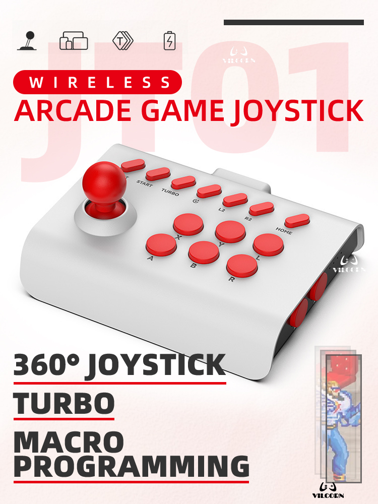 Arcade Joystick Wireless Gamin - Joystick Pc Gaming ulasan dan harga