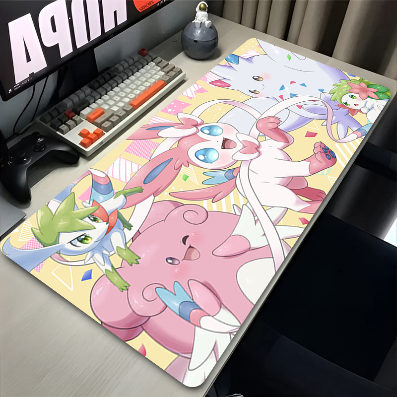 Large Pink Cute Mousepad XXL G - Pc Gaming Keyboard And Mouse ulasan dan harga