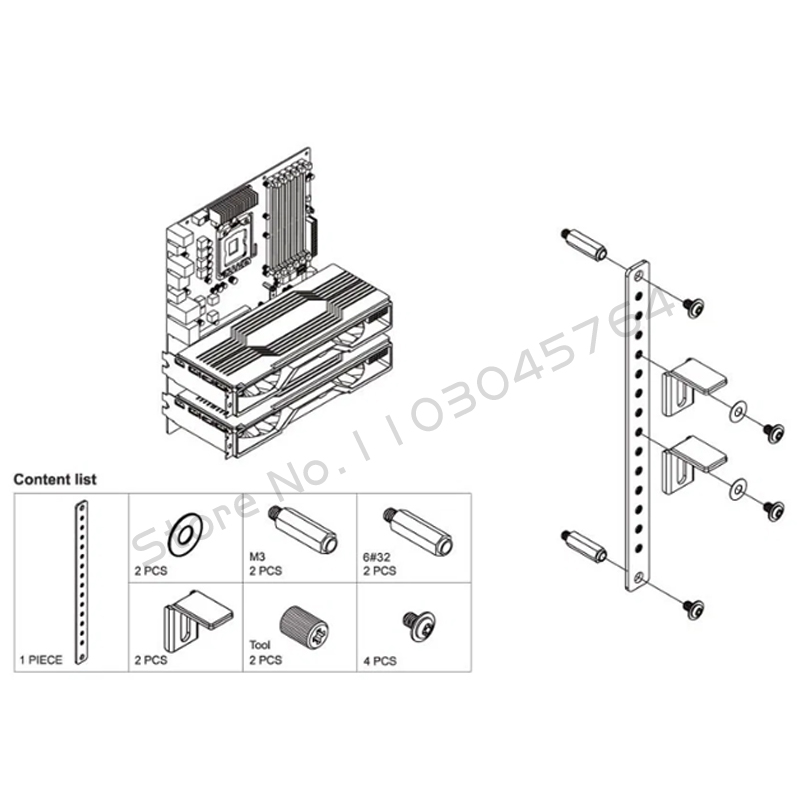 LIAN LI GB-001X GPU Anti-SAG B - Pc Gaming Lian Li ulasan dan harga