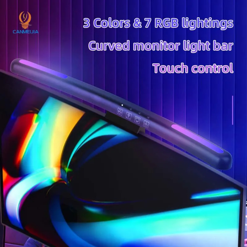 Curved LED Monitor Light Bar U - Pc Gaming Notebook ulasan dan harga