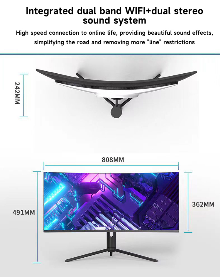 34 Inch 4K Curved Screen Deskt - Pc Gaming I7 ulasan dan harga