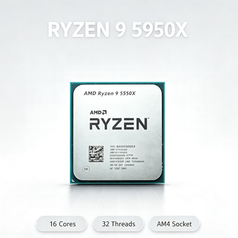 16-Core Desktop CPU AMD Ryzen  - Amd Cpu Ryzen 9 ulasan dan harga